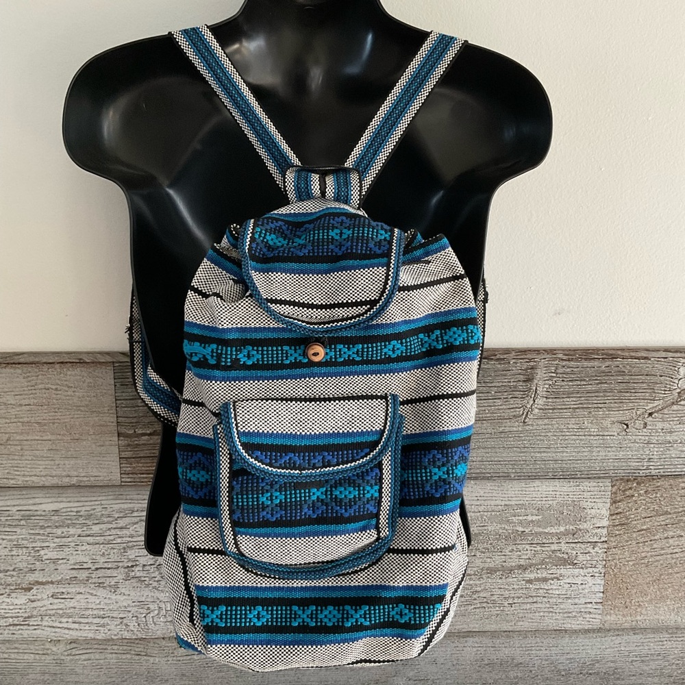 Aztec southwest  drawstring backpack unisex